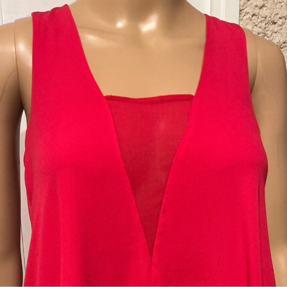 Gorgeous BCBGMaxAzria High-Low Dress in Vibrant Pink Raspberry - Picture 4 of 7